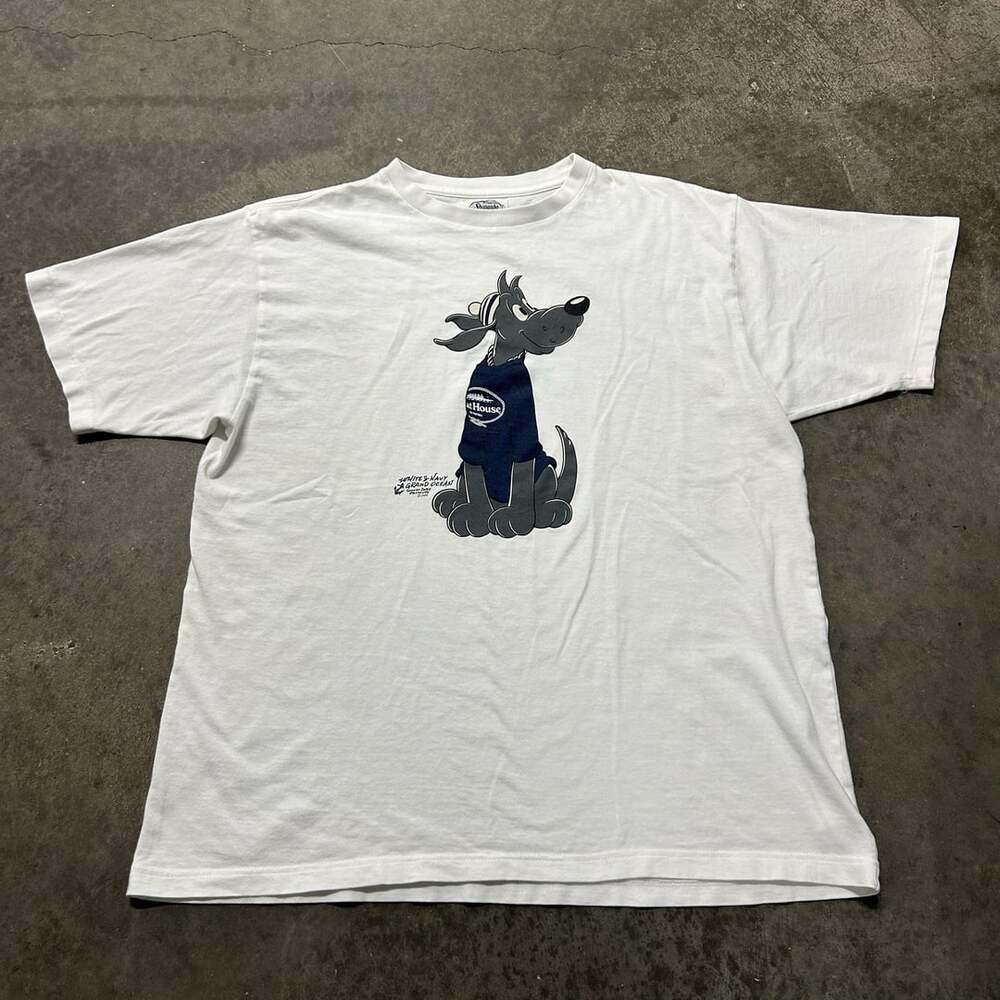 Vintage 90s Shonanbo Shonan Duke Boat House White Graphic T-Shirt XL
